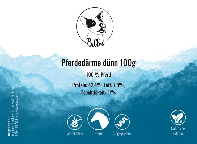Pferdedärme dünn 100g