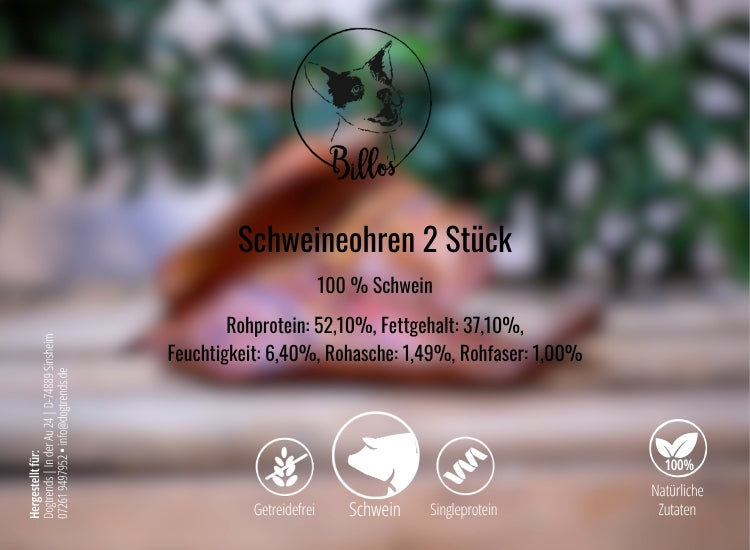 Schweineohren 2Stk