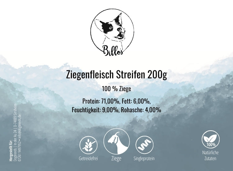 Ziegenfleisch Streifen 200g