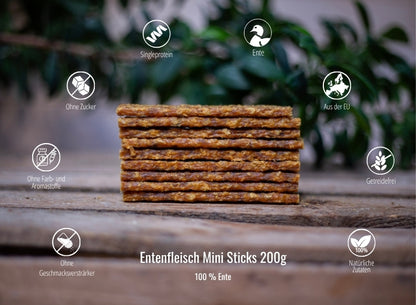 Entenfleisch Mini Sticks 200g