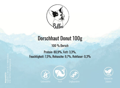 Dorschhaut Donut 100g