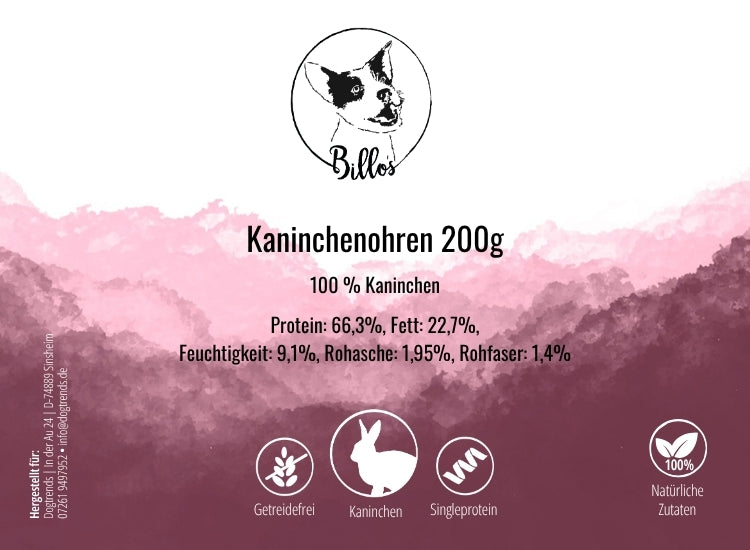 Kaninchenohren 200g