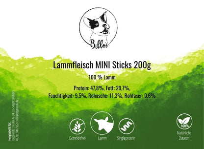 Lammfleisch Mini Sticks 200g