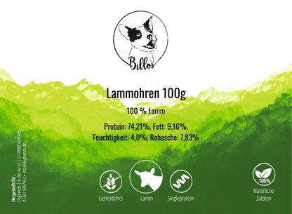 Lammohren 100g