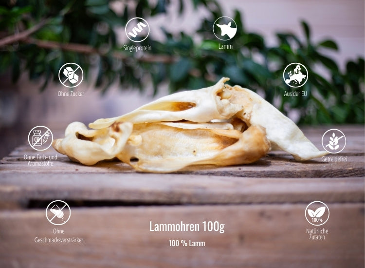 Lammohren 100g