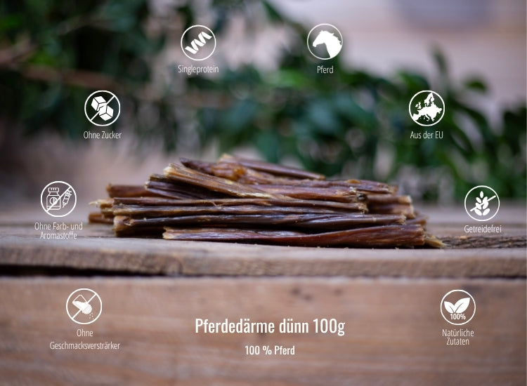 Pferdedärme dünn 100g