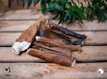 Pferdehaut mit Fell 200g