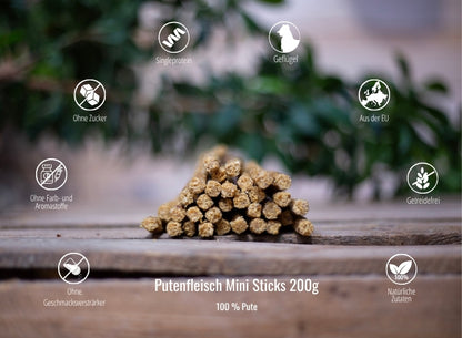 Putenfleisch MINI Sticks 200g