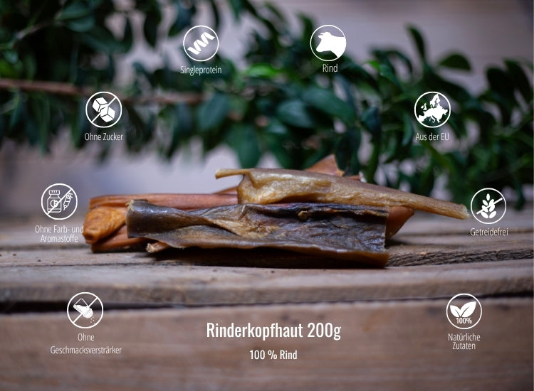 Rinderkopfhaut 200g