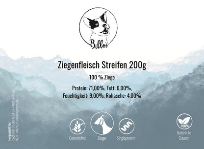Ziegenfleisch Streifen 200g