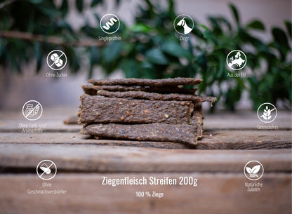 Ziegenfleisch Streifen 200g