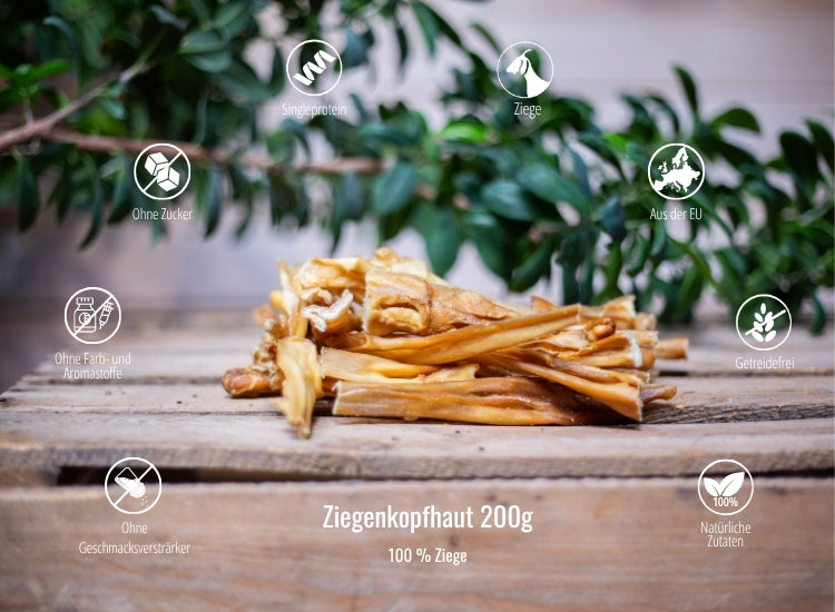 Ziegenkopfhaut 200g