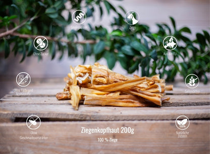 Ziegenkopfhaut 200g