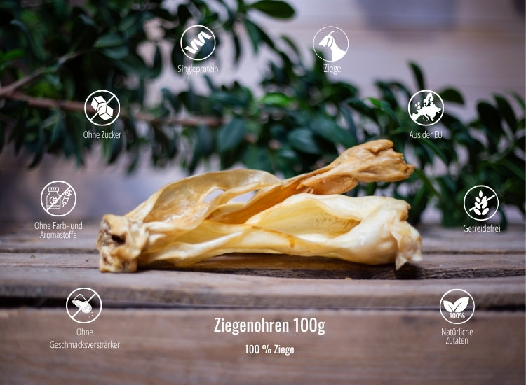 Ziegenohren 100g