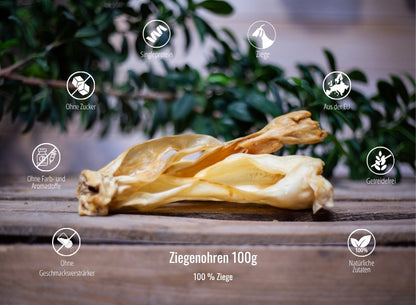 Ziegenohren 100g