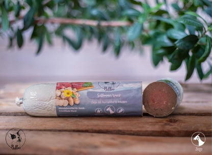 Schlemmerwurst Ziege mit Topinambur & Kräutern